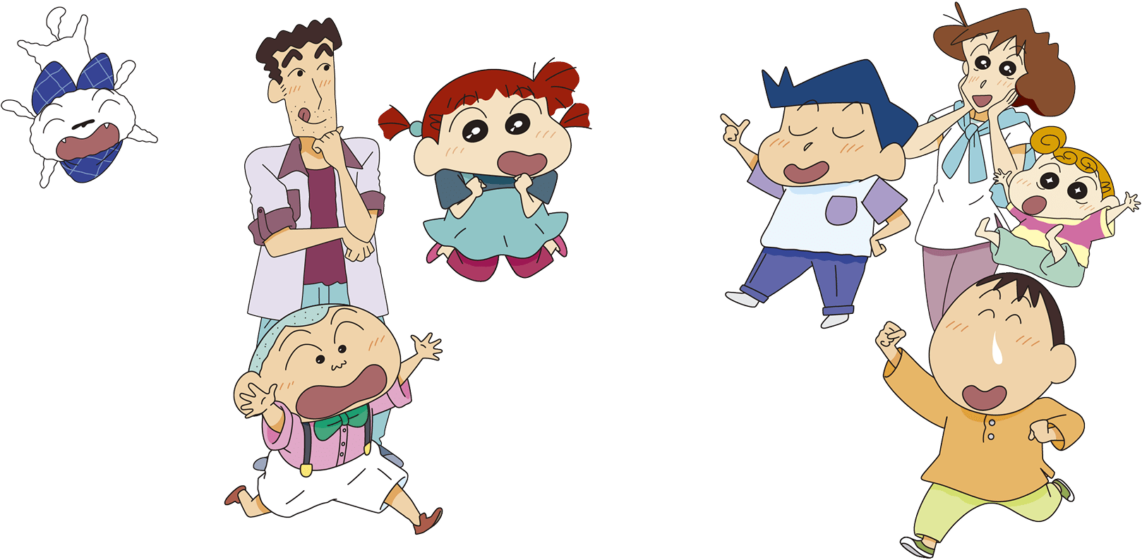 クレヨンしんちゃんのキャラクターたち