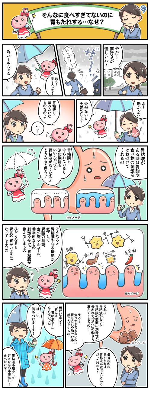 そんなに食べすぎていないのに胃もたれする…なぜ？