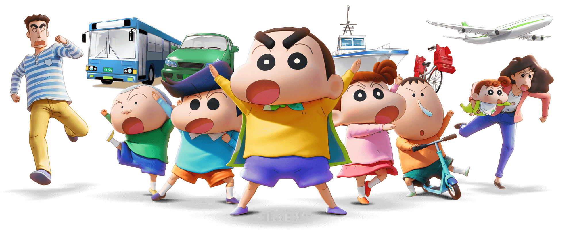 クレヨンしんちゃん_キャラクター