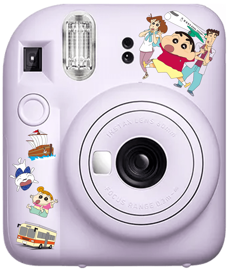 オリジナルインスタントカメラの表側の画像